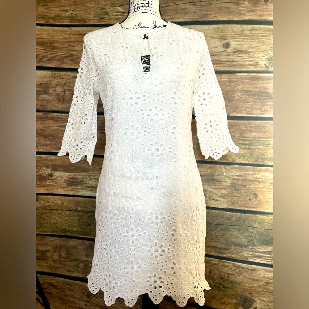 Dolce Vita White Eyelet Dress